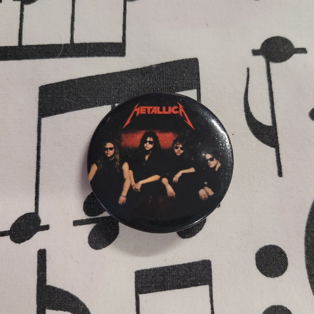 Vintage Metallica Pin